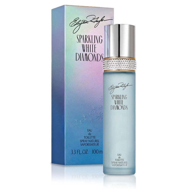Elizabeth Taylor Women's Perfume, Sparkling White Diamonds, Eau De Toilette EDT Spray, 3.3 Fl Oz - Image 1