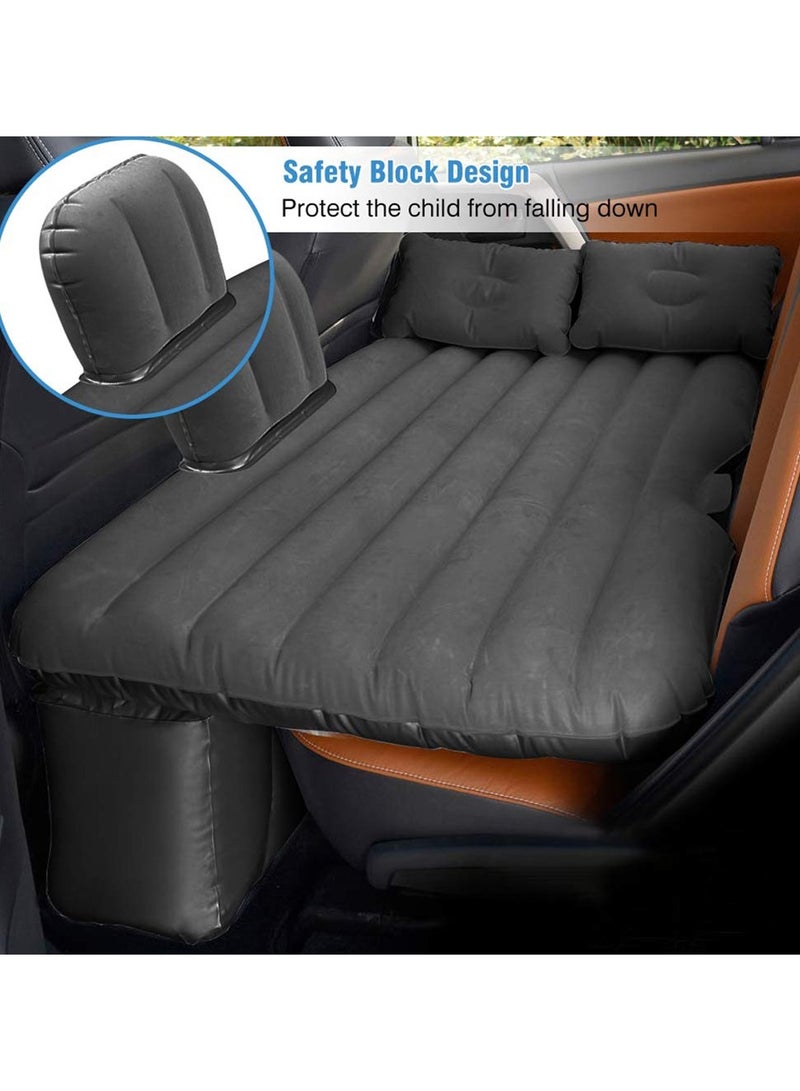 Multi Purpose Inflatable Car Air Bed Mattress for SUV MPV and Car Portable Travel Sleeping Bed with Pump Durable & Comfortable for Camping Road Trips and Outdoor Adventures - Image 5