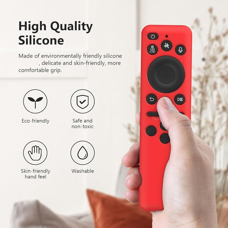 White Silicone Remote Control Cover Full Body Protection for BN5901432A BN5901480L Shock Absorption - Image 4