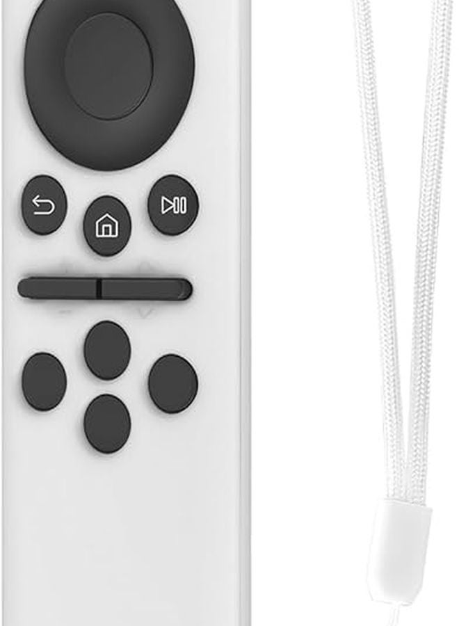 White Silicone Remote Control Cover Full Body Protection for BN5901432A BN5901480L Shock Absorption - Image 1