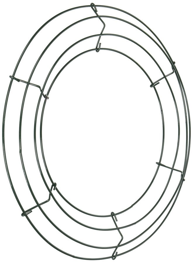 Panacea Wire, 12 Inch, Green Wreath Frame, 1 Foot (Pack of 1) - Image 1