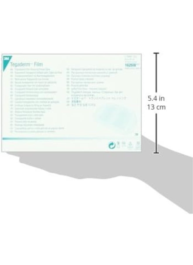 Tegaderm - 3M Transparent Dressing With Label 4" X 4 3/4" (10 X 12 Cm) 50 Per Box - Image 1