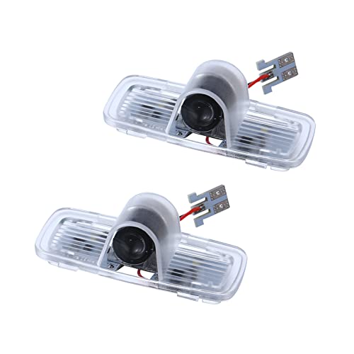 RLRHOO Non-Fading Car Door LED Logo Projector Welcome Lamp Door Light Puddle Lights Kit Compatible with Accessories Accord 2003-2022 (White Classic, Old Accord/Crosstour/Pilot/Passport) - Image 1