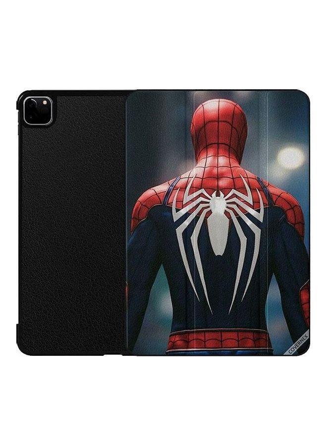 NIBEMINENT Spiderman Back Protective Case Cover For Apple iPad Pro 2nd Gen Multicolour - Image 2