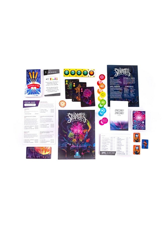 Floodgate Games Floodgate Games Skyrockets Festivals of Fire Party Game - Card Game - English Version  - Image 2