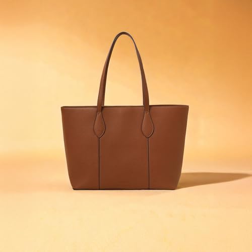 Accessorize London Women's Brown Laptop Tote Bag - Image 3