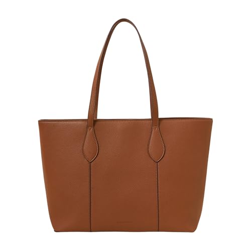 Accessorize London Women's Brown Laptop Tote Bag - Image 1