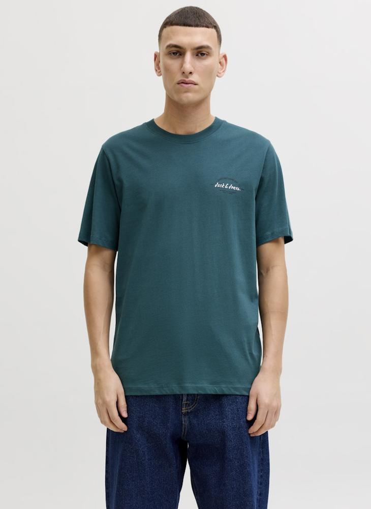 JACK & JONES Graphic Crew Neck T-Shirt - Image 1