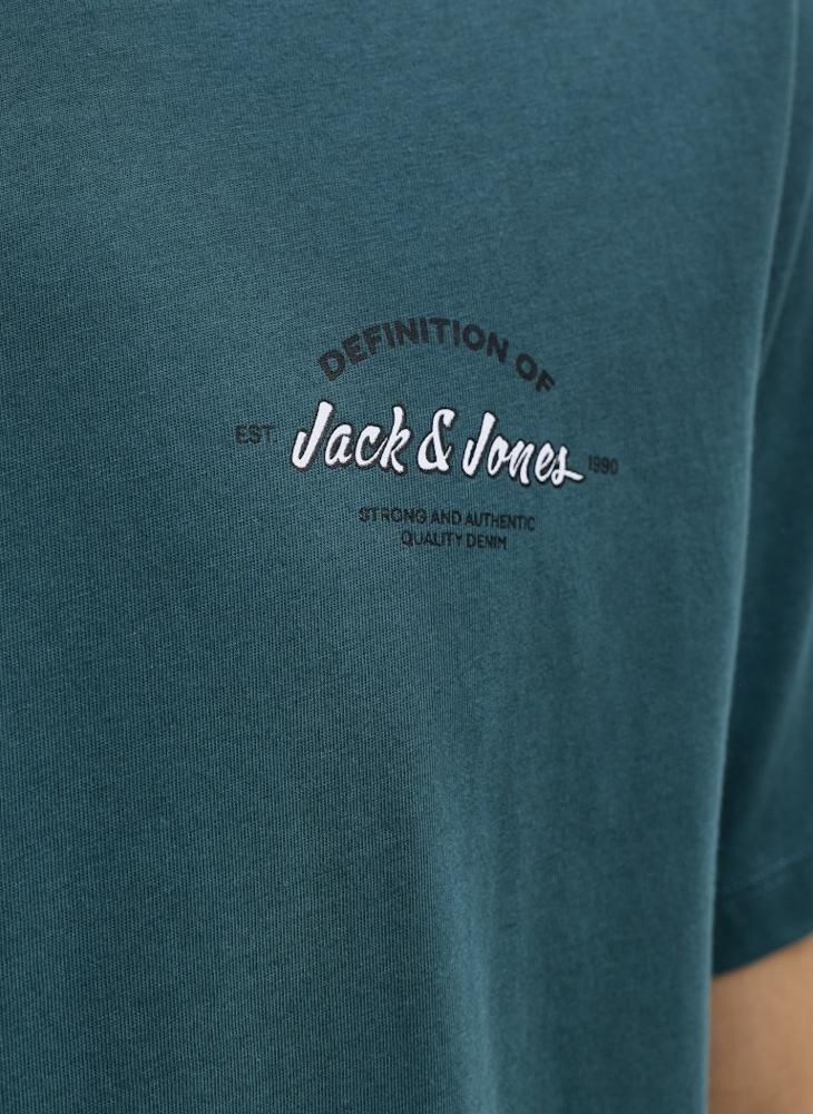 JACK & JONES Graphic Crew Neck T-Shirt - Image 3