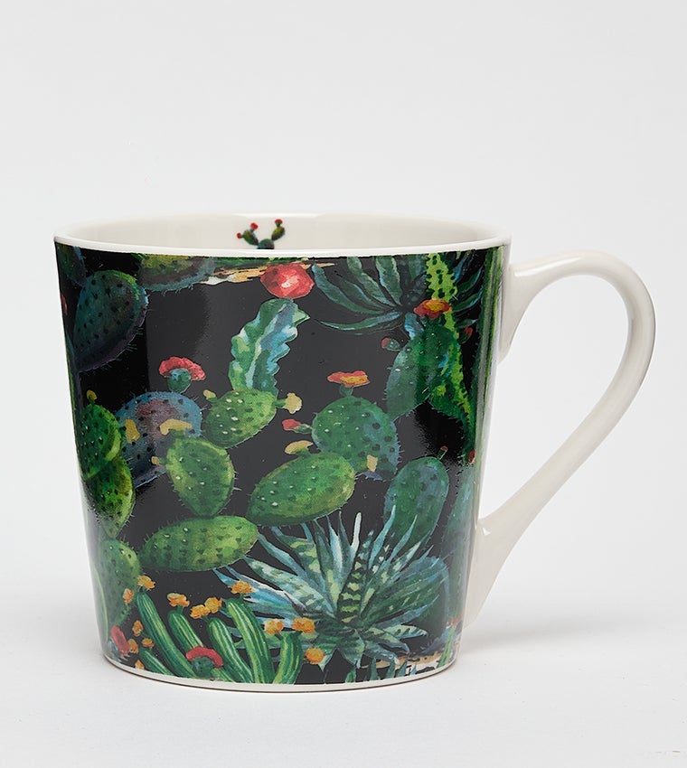 Sur La Table Cactus Mug 300ml Black - Image 1