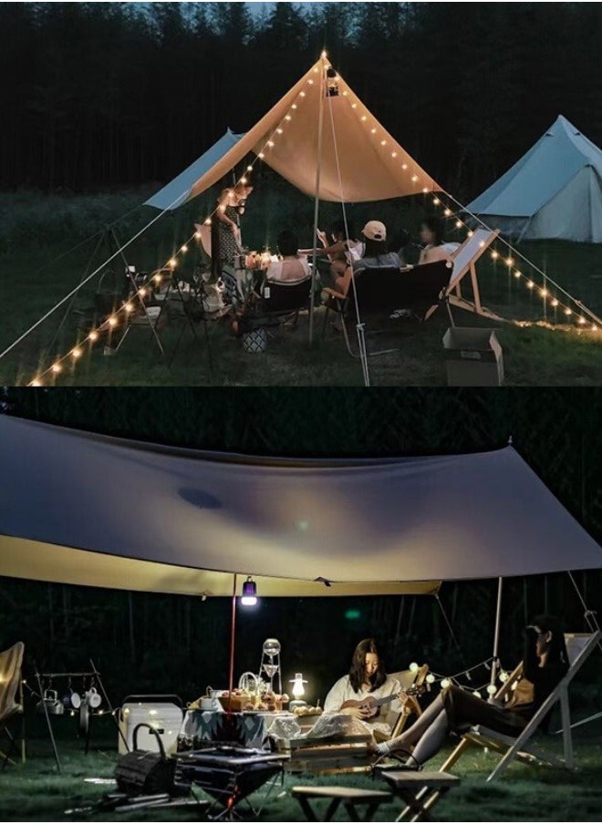 Generic Cherry Blossom String  Lights Battery Powered 50LED Flower String Lights  for Home Party Wedding Festival Decorations Warm White  - Image 5