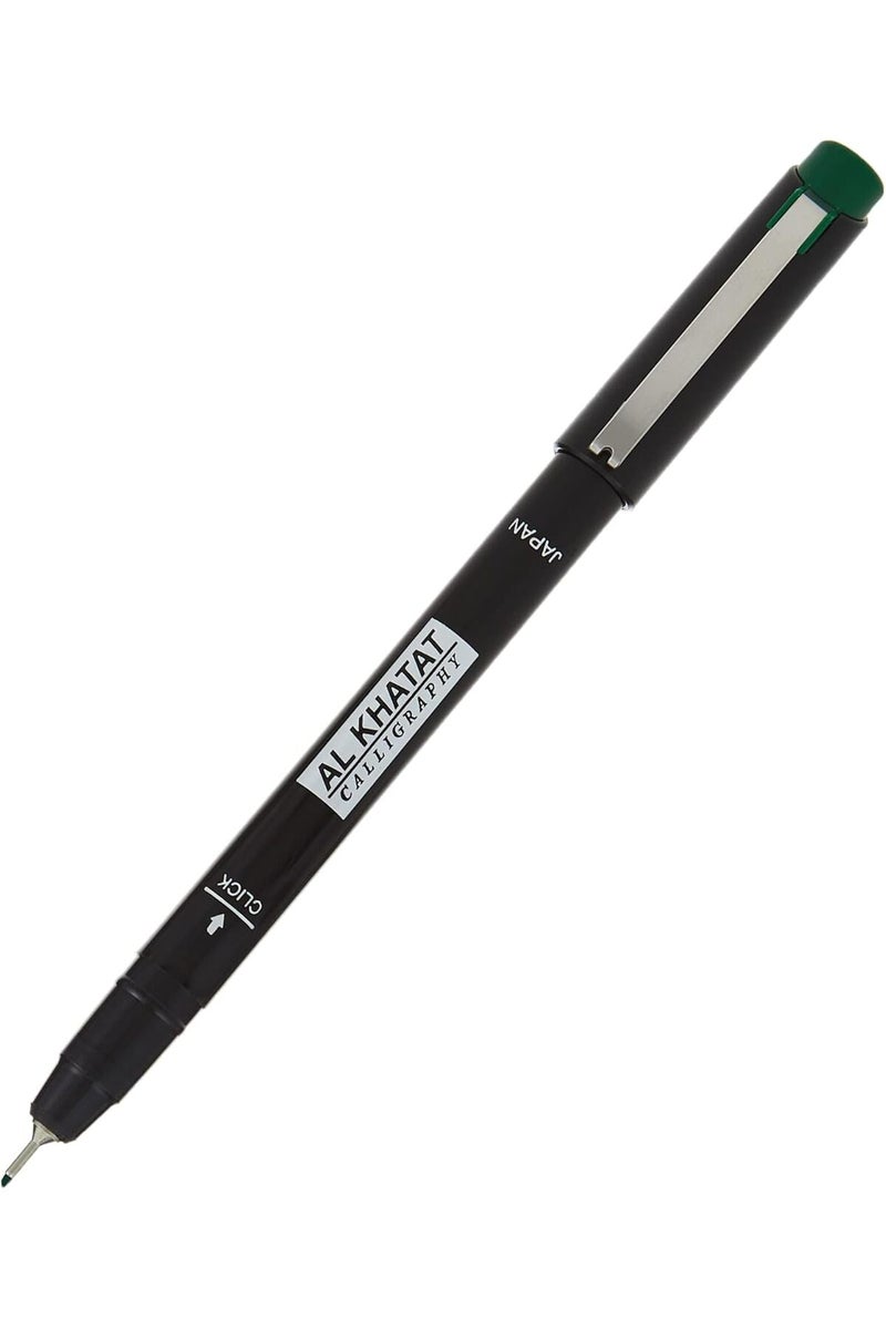 Al Khatat Calligraphy Pen, 3 mm Line Width, Green - Image 2