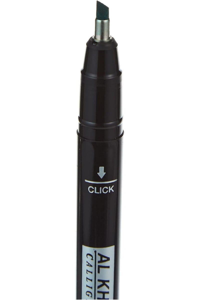 Al Khatat Calligraphy Pen, 3 mm Line Width, Green - Image 3