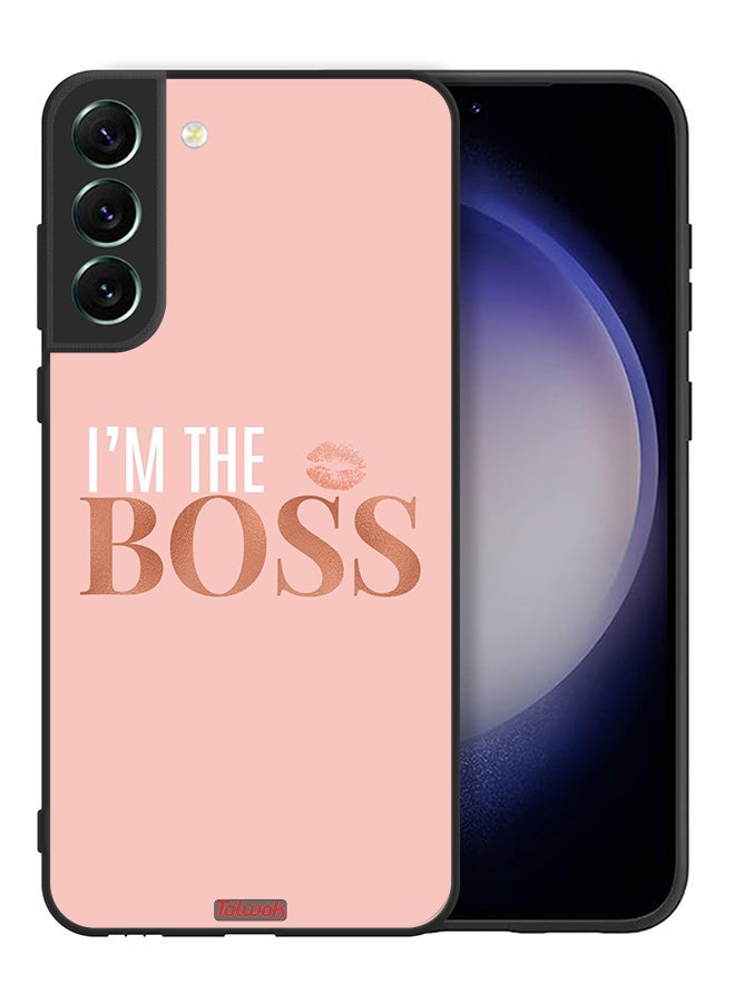 Tolwak Samsung Galaxy S21 FE 5G Protective Case Cover I Am The Boss - Image 2
