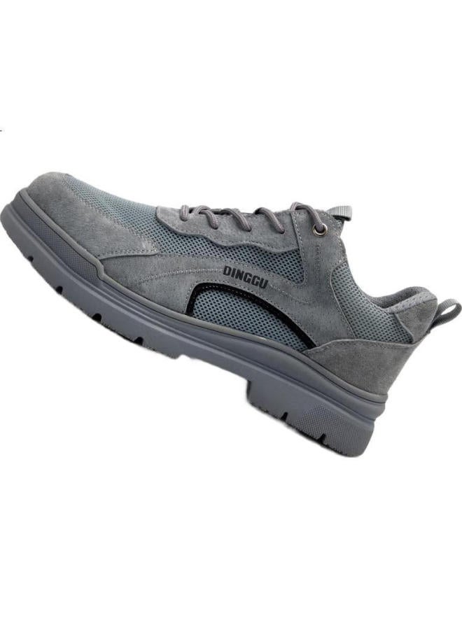 Dinggu Dinggu Men'S Safety Shoes Anti-Smashing Anti-Piercing Lightweight Work Shoes Steel Toe Labor Protection Breathable Summer 1101Huiw43 - Image 1