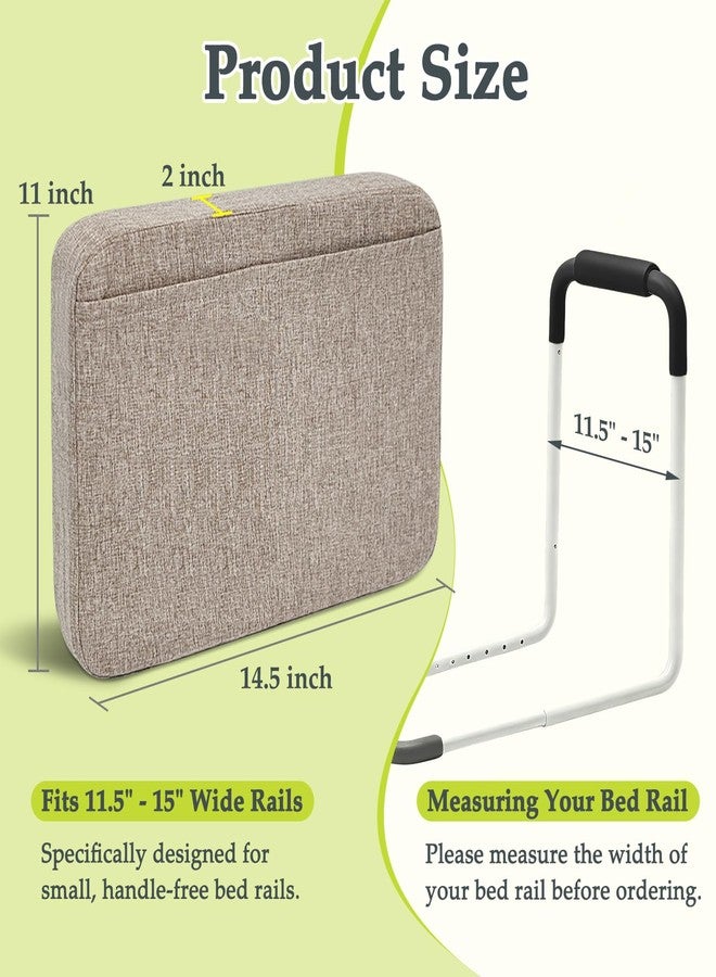 KAVIL Bed Rails Padded for Elderly Adults Safety - Bed Bumper Pads & Guard Rail Foam Covers for Seniors | Hospital Bed Railing Soft Cover | Cushion Padding for Side Rails | Home & Hospital Bedside Protector - Image 2