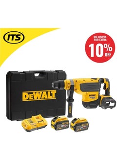 DEWALT Dewalt  DCH733X2-GB 48Mm 54V Xr Flex Volt Sds-Max Hammer With Extra Battery  Yellow Black  - Image 5