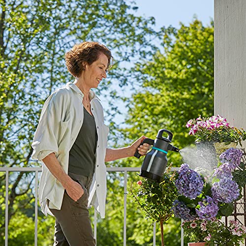 Gardena 11120-30 Pressure Sprayer - Convenient and Versatile Solution for Balcony and Terrace Plants, Black - Image 3