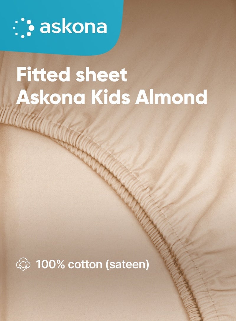 Askona Fitted sheet Askona Kids Almond 60x120x15 - Image 1