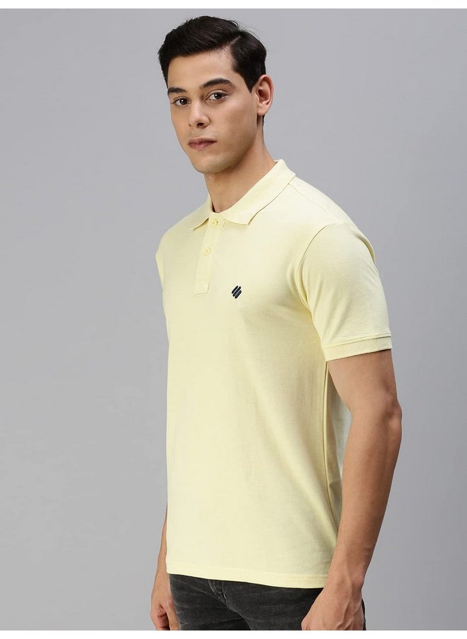 ONN Men's Canary Yellow Half Sleeves Polo Collar T-Shirt (Size : Large) - pzsku/ZB32BA8286562AC0D099EZ/45/_/1740982633/24732c2f-0bc6-42b0-bc43-ff3d12186752