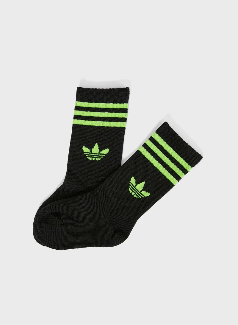 adidas Originals 3 Pack Crew Socks