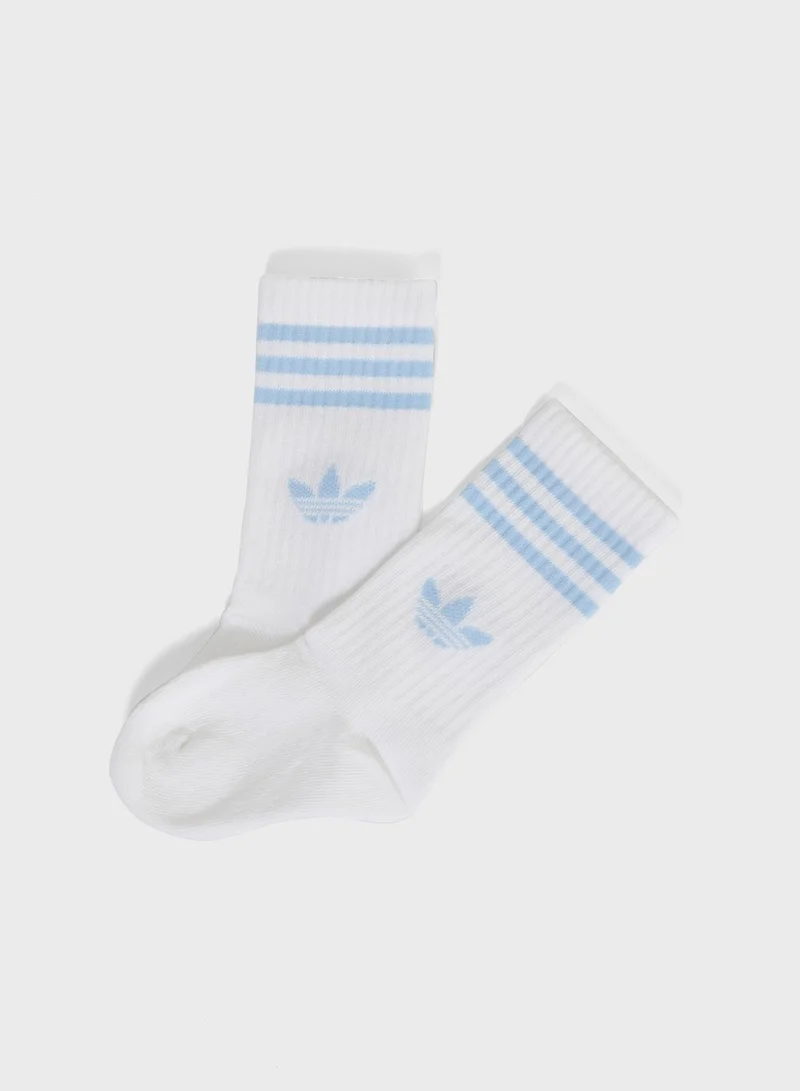 adidas Originals 3 Pack Crew Socks