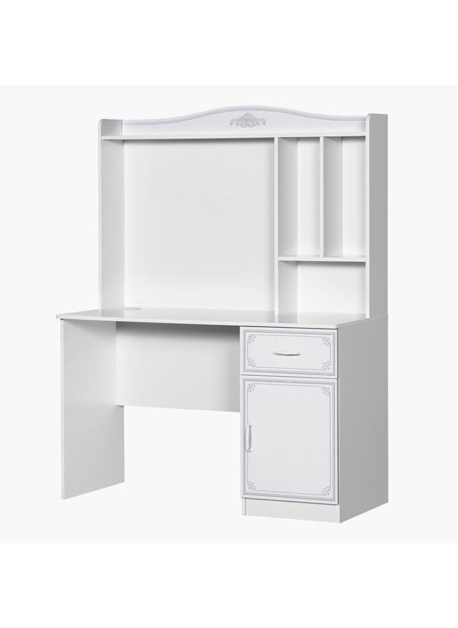 Spring Study Desk With Hutch 50x157x120 cm