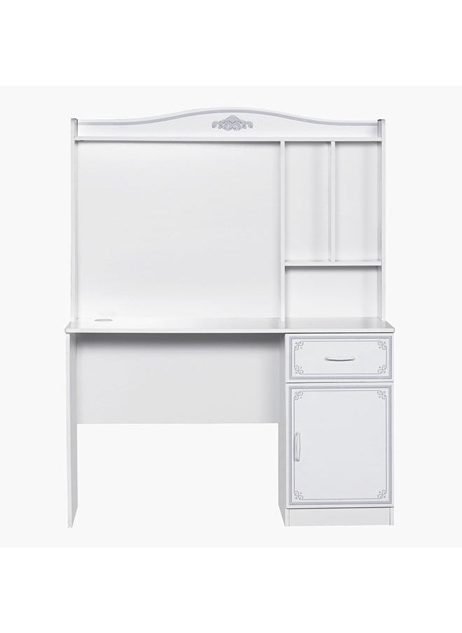 Spring Study Desk With Hutch 50x157x120 cm