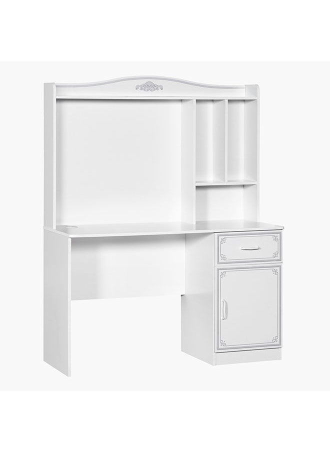 Spring Study Desk With Hutch 50x157x120 cm
