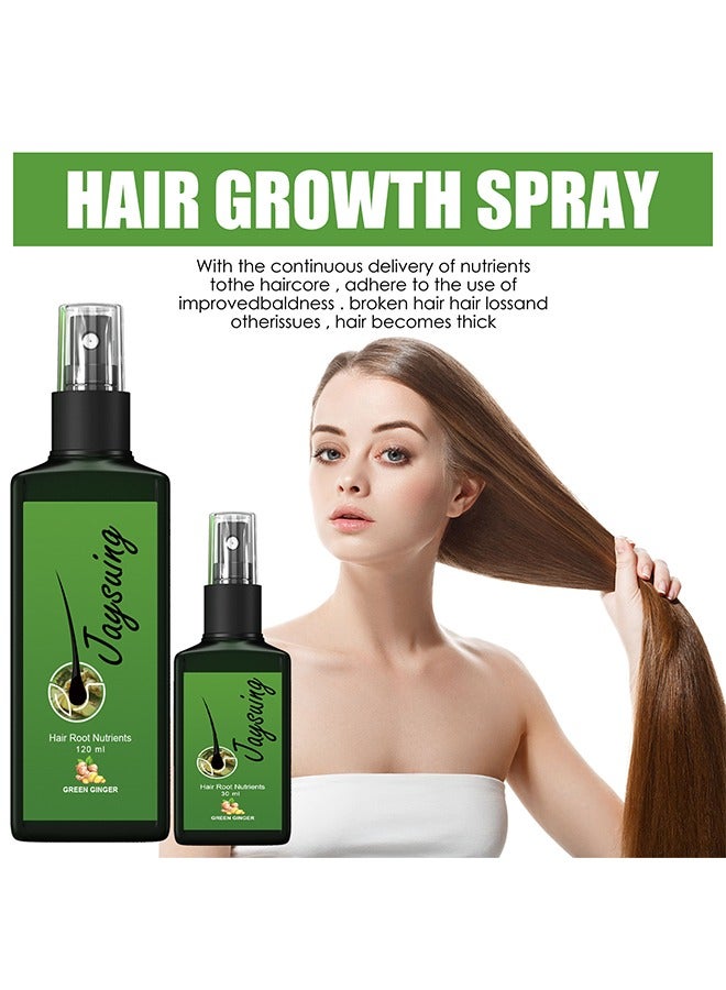 Jaysuing Hair Treatment Green Ginger Serum 30ml ,Hair Loss Treatments, Aids against Hair-thining, Hair Regrowth Treatment - Image 5
