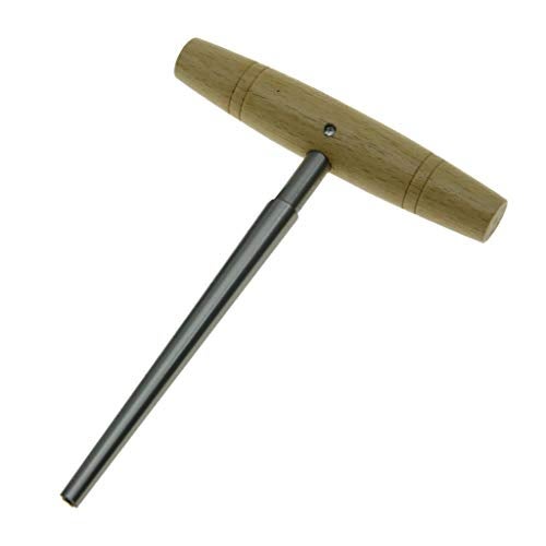 KAISH Violin Viola Peg Hole Reamer for 3/4 4/4 Violin 1:26 Taper with Wood Handle Violin Luthier Tool - Image 1