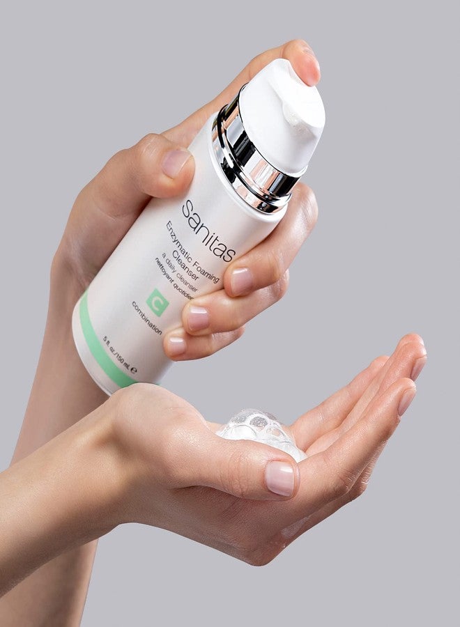 Sanitas Skincare Enzymatic Foaming Cleanser, Pore Refining Cleanser, Fruit Enzymes, 5 Ounces - Image 3