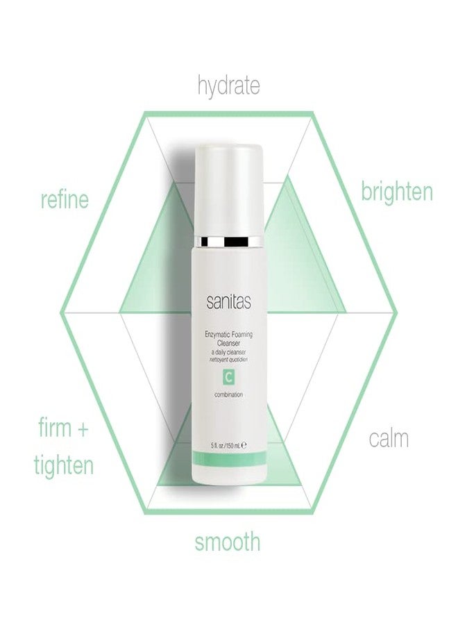 Sanitas Skincare Enzymatic Foaming Cleanser, Pore Refining Cleanser, Fruit Enzymes, 5 Ounces - Image 4