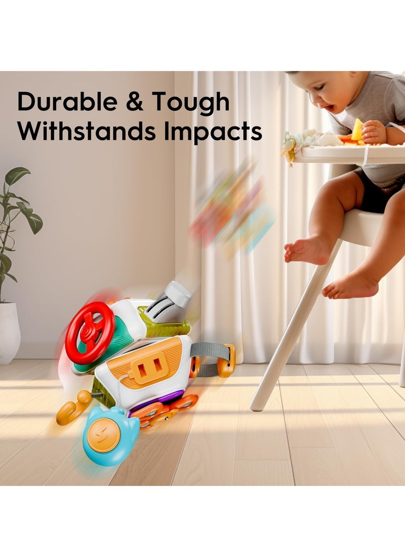 Montessori Sensory Toys for Toddlers, Infant Carseat Plane Travel Toy, Educational Learning Activities, Friendly Learning Toy for Fine Motor Skills - Image 3