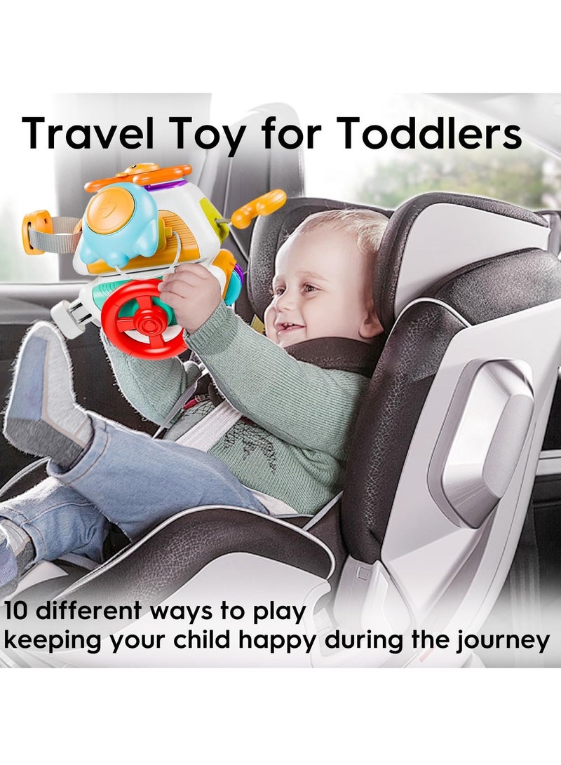 Montessori Sensory Toys for Toddlers, Infant Carseat Plane Travel Toy, Educational Learning Activities, Friendly Learning Toy for Fine Motor Skills - Image 4