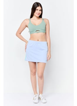 adidas Originals Women Sportswear Fit Outdoor Mini Skirts, Purple  - Image 2
