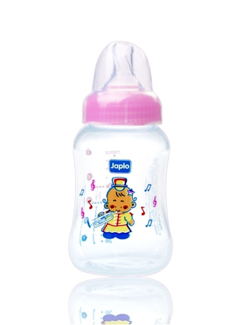 Japlo Streamline baby feeding Bottle with Anti-colic nipple & Lukewarm water mixer size 140 ml  SL140  (assorted)  - Image 2
