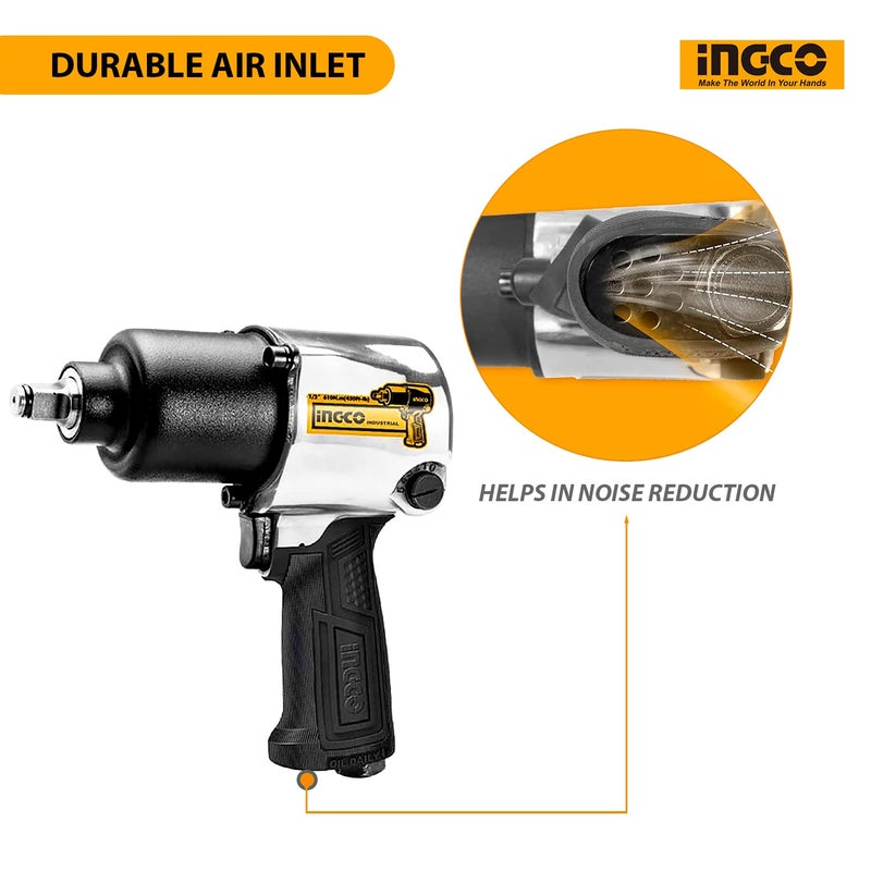 INGCO Ingco Arna Power tools Hand tools Air Impact Fixed Square  - Image 5