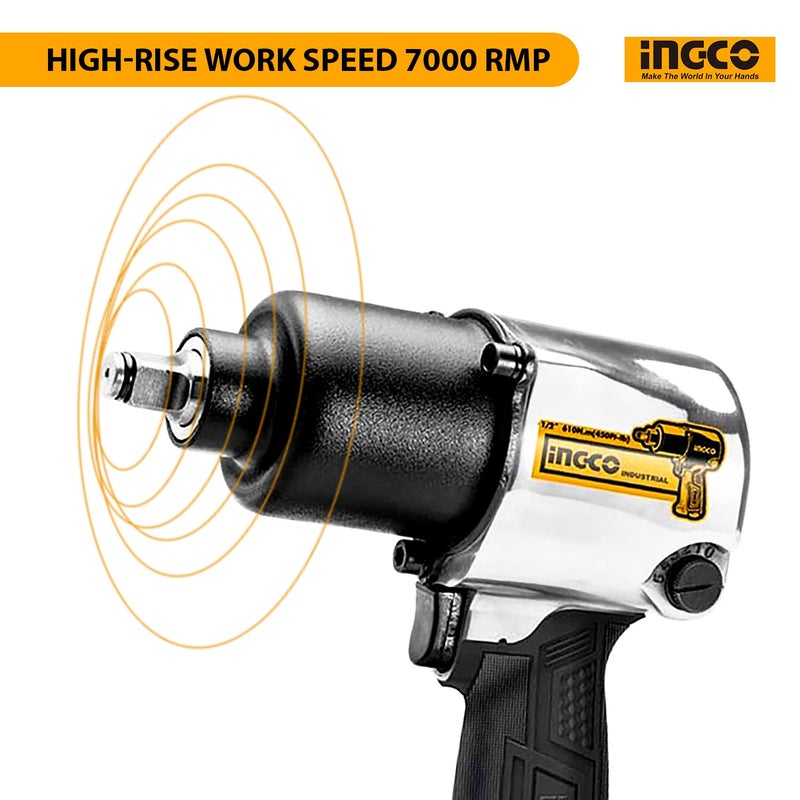 INGCO Ingco Arna Power tools Hand tools Air Impact Fixed Square  - Image 4