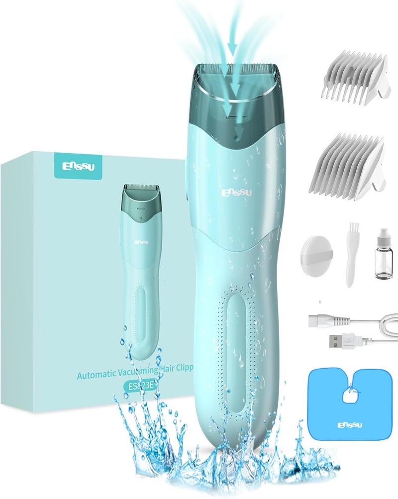 ENSSU Vacuum Hair Clippers for Kids - Rechargeable & Waterproof - Image 1