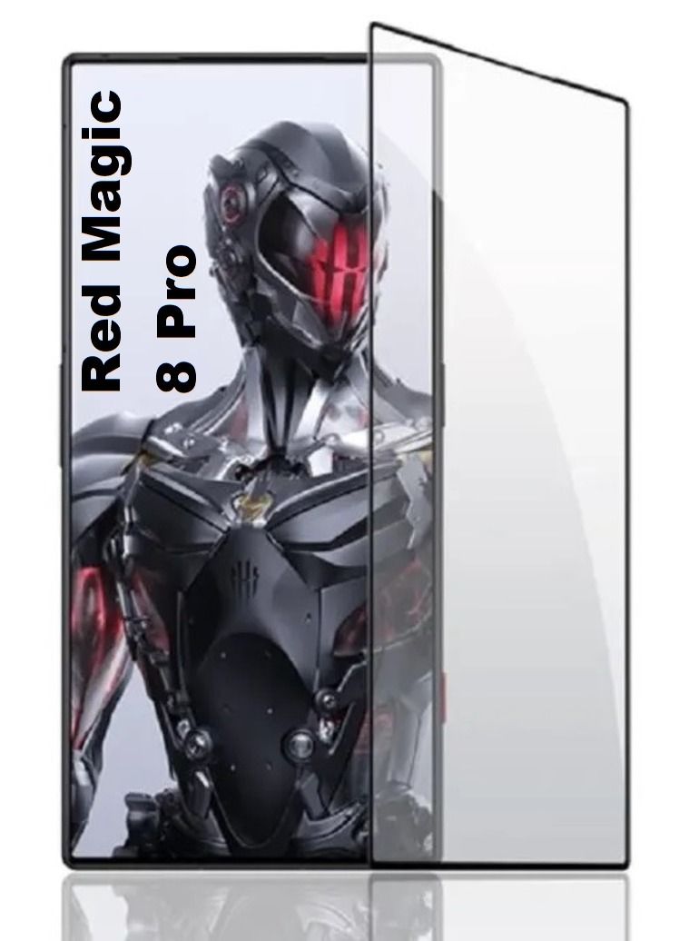 Screen Protector for Red Magic 8 Pro/Red magic 8 Pro Plus, Anti-Scratch, High Transparency, Anti-fingerprint, Bubble-Free, Dust-Free Premium Screen Protector Tempered Glass For Red Magic 8 Pro - Image 1