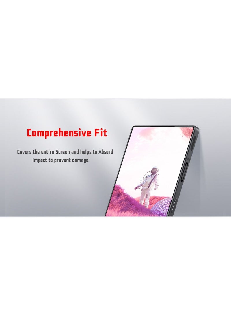 Screen Protector for Red Magic 8 Pro/Red magic 8 Pro Plus, Anti-Scratch, High Transparency, Anti-fingerprint, Bubble-Free, Dust-Free Premium Screen Protector Tempered Glass For Red Magic 8 Pro - Image 5