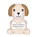 HOMQYTE Positive Crochet Animals with Affirmation Card Handmade Crochet Labrador Plush Doll for Women Dog Lovers Gifts Labrador - Image 2