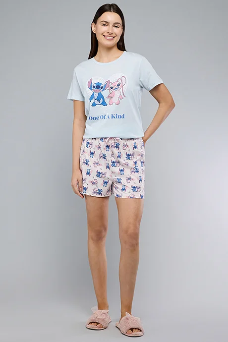أر أند بي Stitch Print Short Pyjama Set