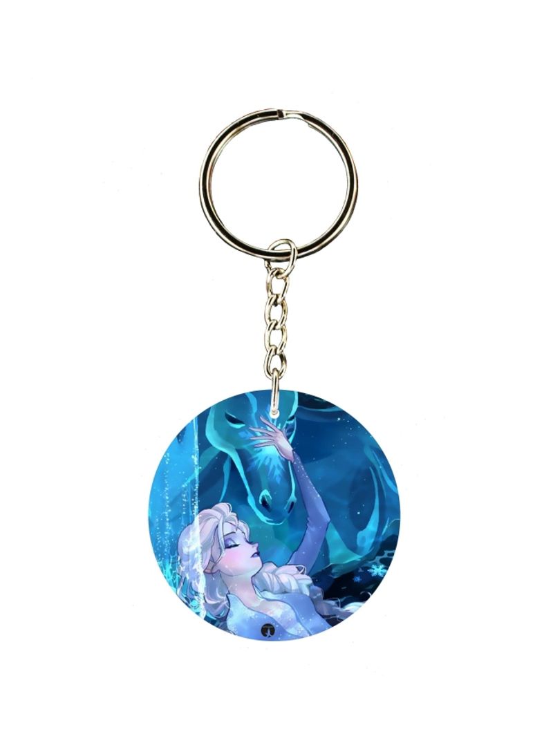 RKN Printed Single Sided Keychain