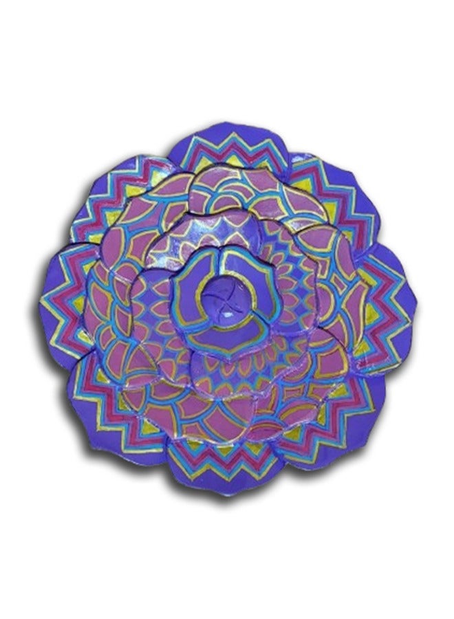 داش وتوين طبق حافة مزخرف بزهور (متوسط) - Image 2