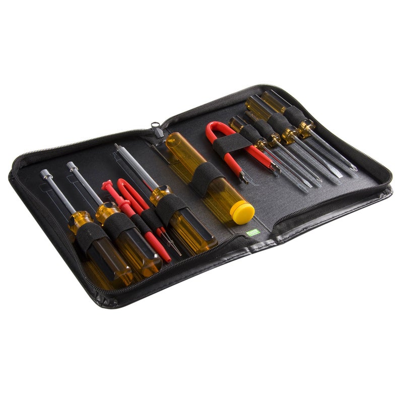 StarTech.com 11 Piece Computer Tool Kit - PC Repair Tool Kit with Zippered Vinyl Carrying Case , TAA (CTK200) - Image 4