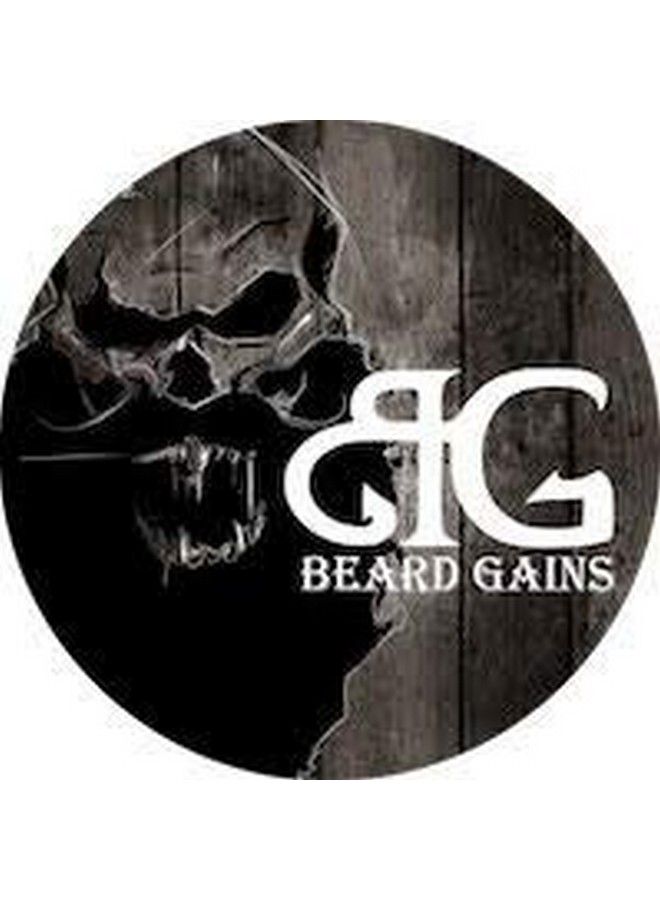 Beard Gains Pristine Scented Color Tinted Beard Tamer Wax For Men Shape Style & Groom Facial Hairs With Organic Balm Leave In Conditioner Control Wild Whisker Hairs Choose Your Hair Color (Brown) - Image 5