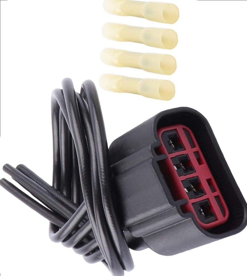 APSG WPT688 HVAC Blower Motor Resistor Connector Plug Wiring Harness Pigtail Compatible with Explorer Escape Expedition Mustang Fiesta, Lincoln Mark Lt Navigator, Mercury Mariner 3U2Z14S411ZEA - Image 4