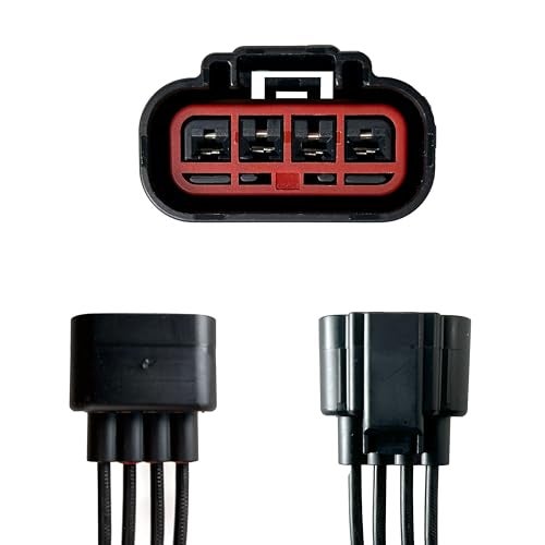 APSG WPT688 HVAC Blower Motor Resistor Connector Plug Wiring Harness Pigtail Compatible with Explorer Escape Expedition Mustang Fiesta, Lincoln Mark Lt Navigator, Mercury Mariner 3U2Z14S411ZEA - Image 2